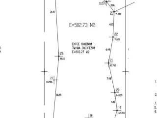 Survey diagram of the plot