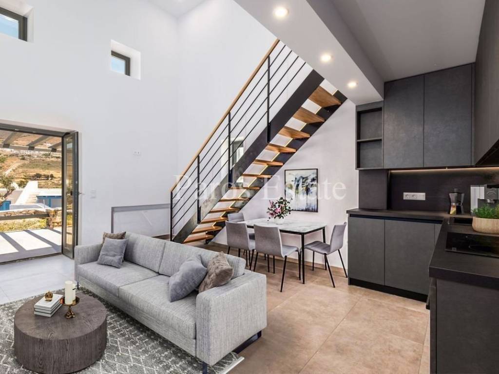 Ενιαίος χώρος σαλονιού-κουζίνας