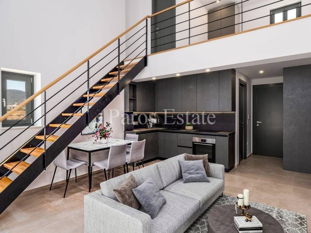 Ενιαίος χώρος σαλονιού-κουζίνας