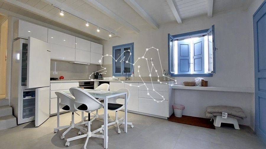 Ο ενιαίος χώρος καθιστικού, τραπεζαρίας, κουζίνας - Open plan living area