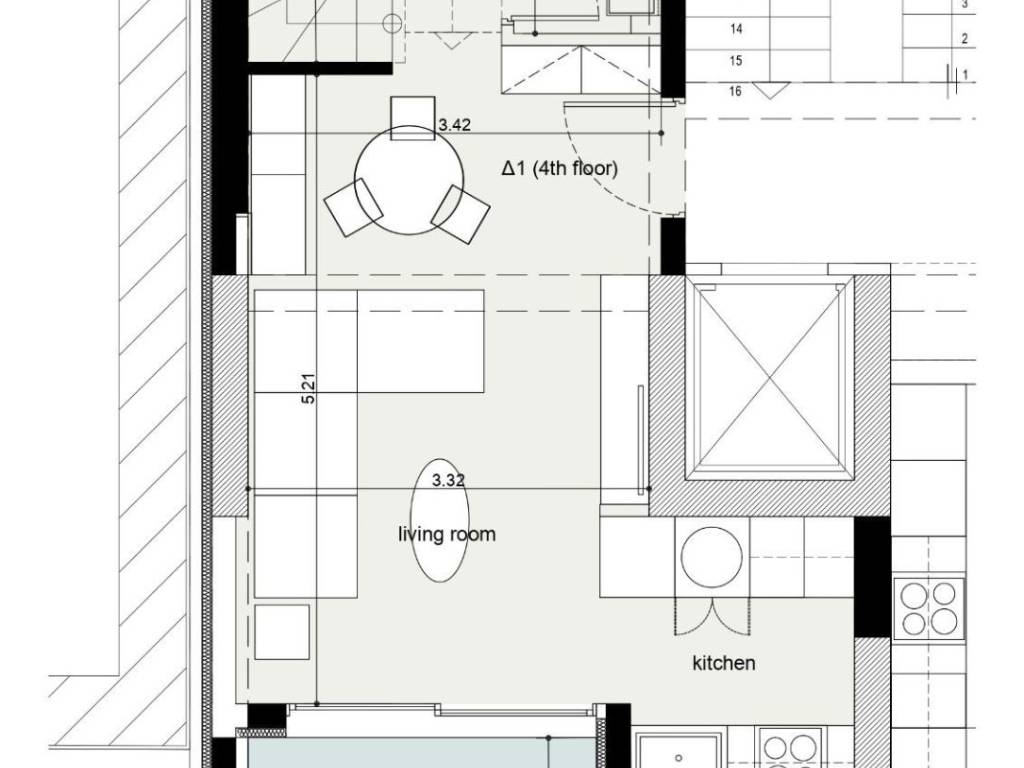 Δ1 (4ος όροφος)