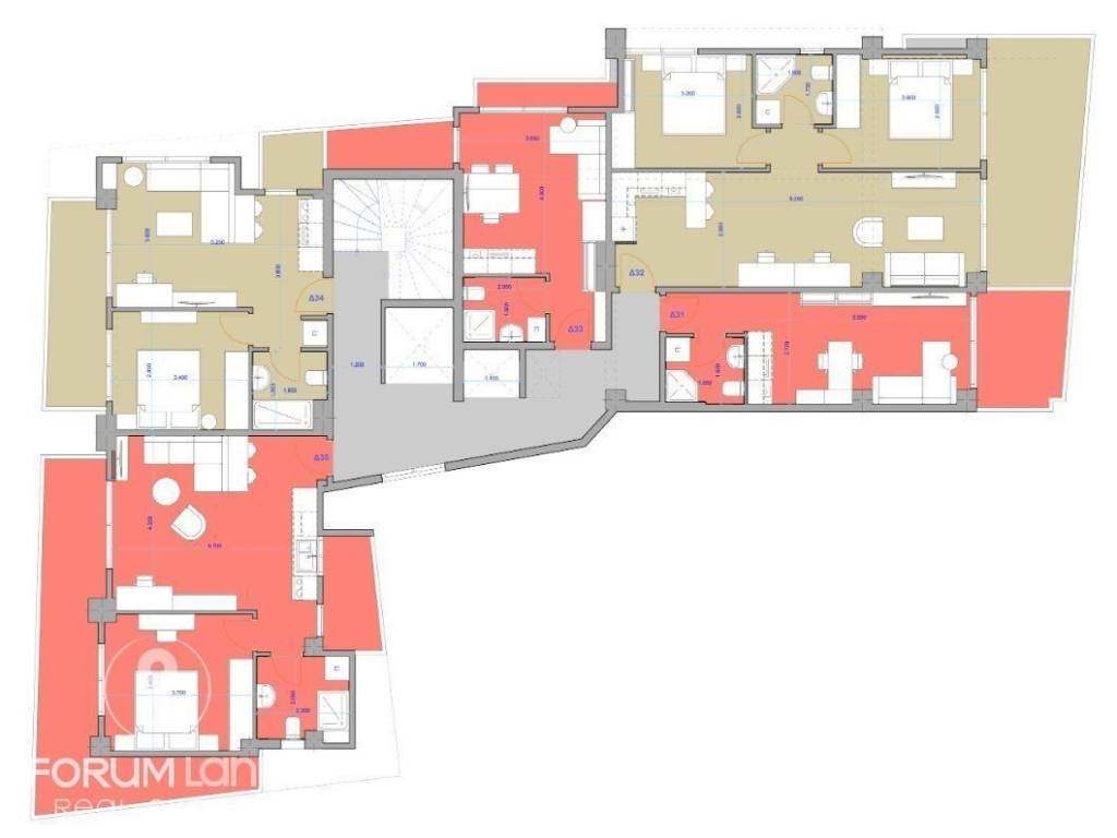 Forumland Real Estate, 6ος όροφος κάτοψη