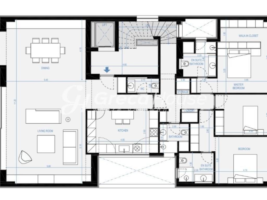 Πολυτελής μεζονέτα προς πώληση στο Κολωνάκι