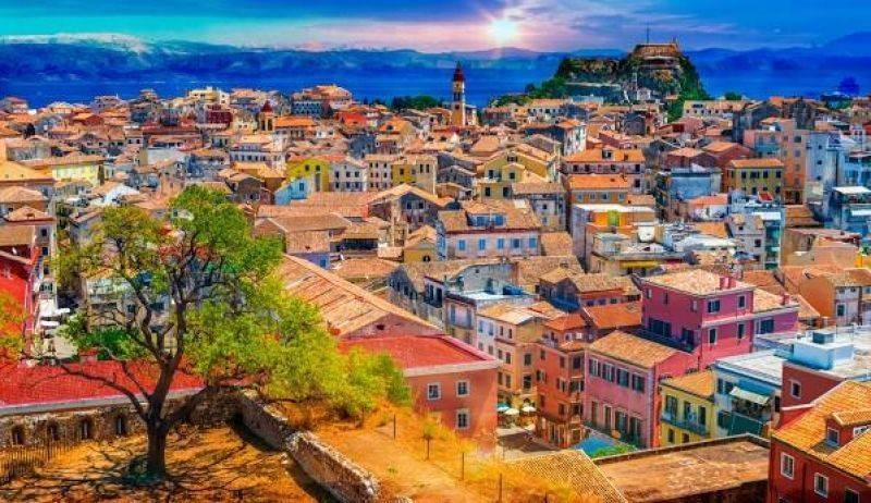 Άποψη Κέρκυρας / Corfu island view