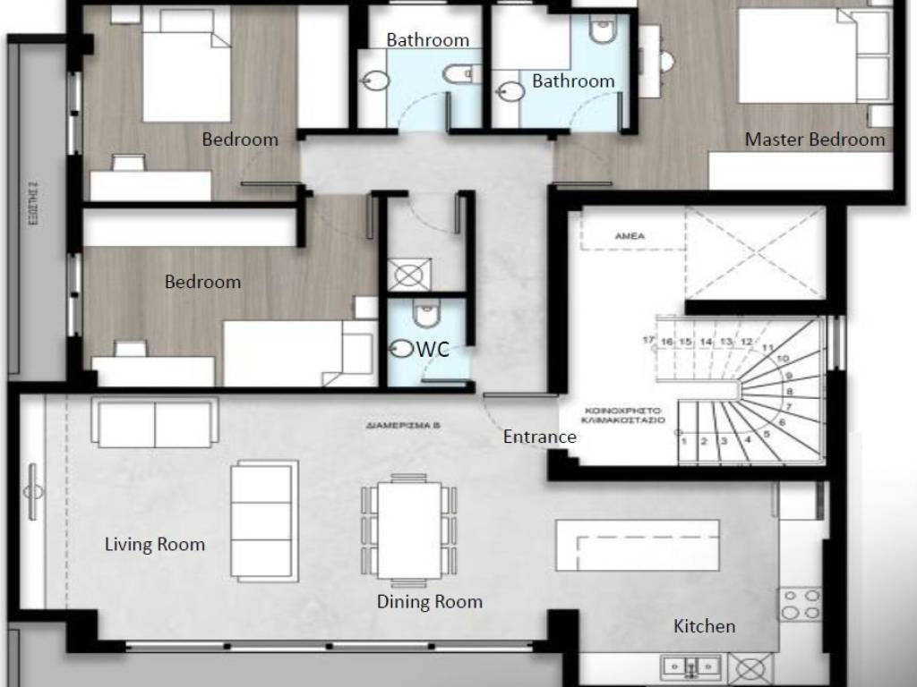 Εσωτερικοι χώροι