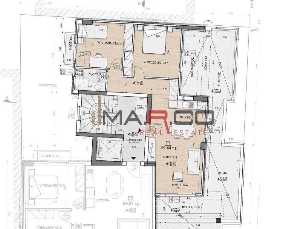 Εσωτερικοι χώροι