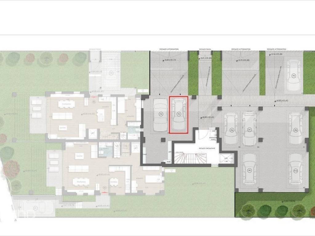 Forumland Real Estate, Parking space
