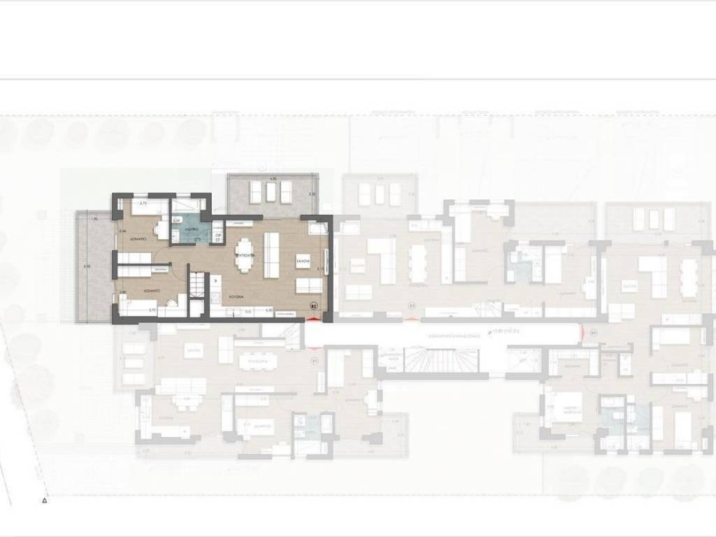 Forumland Real Estate, Κάτοψη 2ου ορόφου