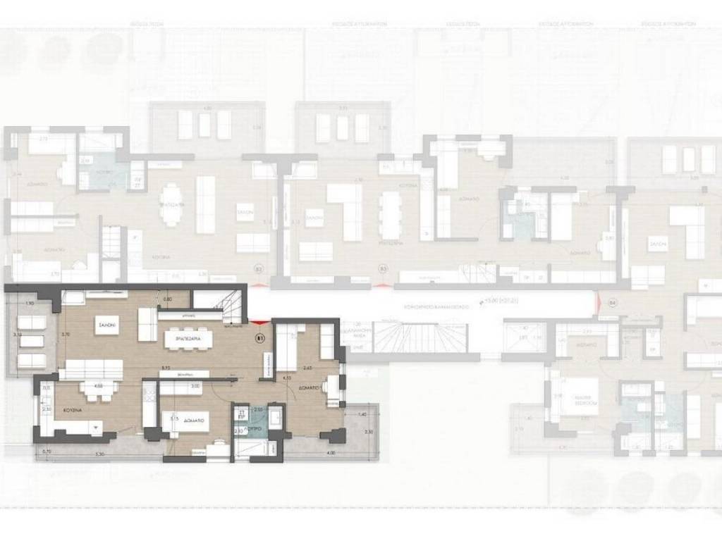 Forumland Real Estate, Κάτοψη 2ου ορόφου
