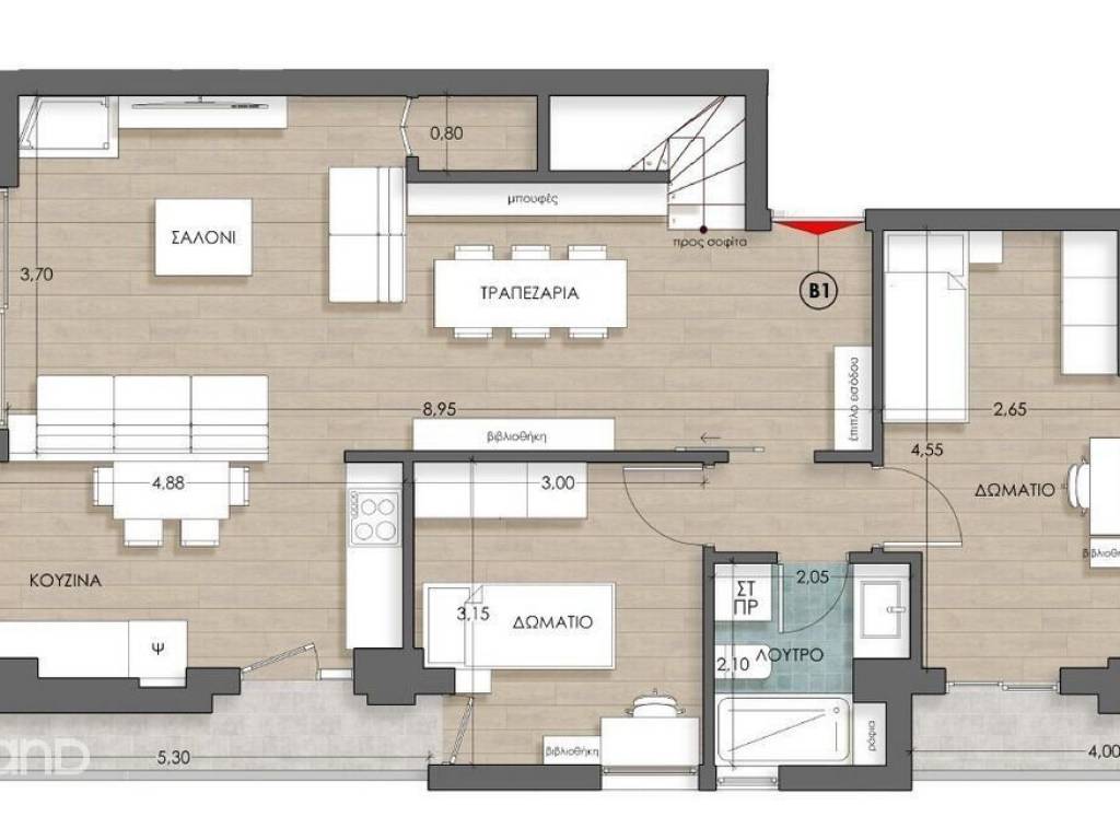 Forumland Real Estate, Κάτοψη 2ου