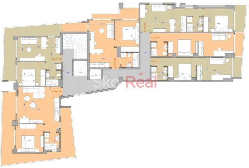 Κάτοψη 1ου ορόφου