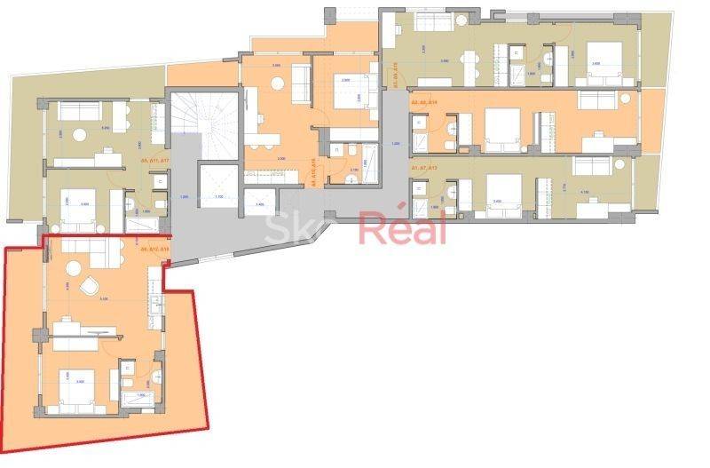 Κάτοψη 3ου ορόφου