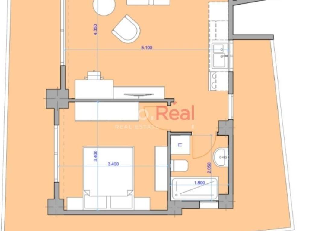 Κάτοψη γκαρσονιέρας