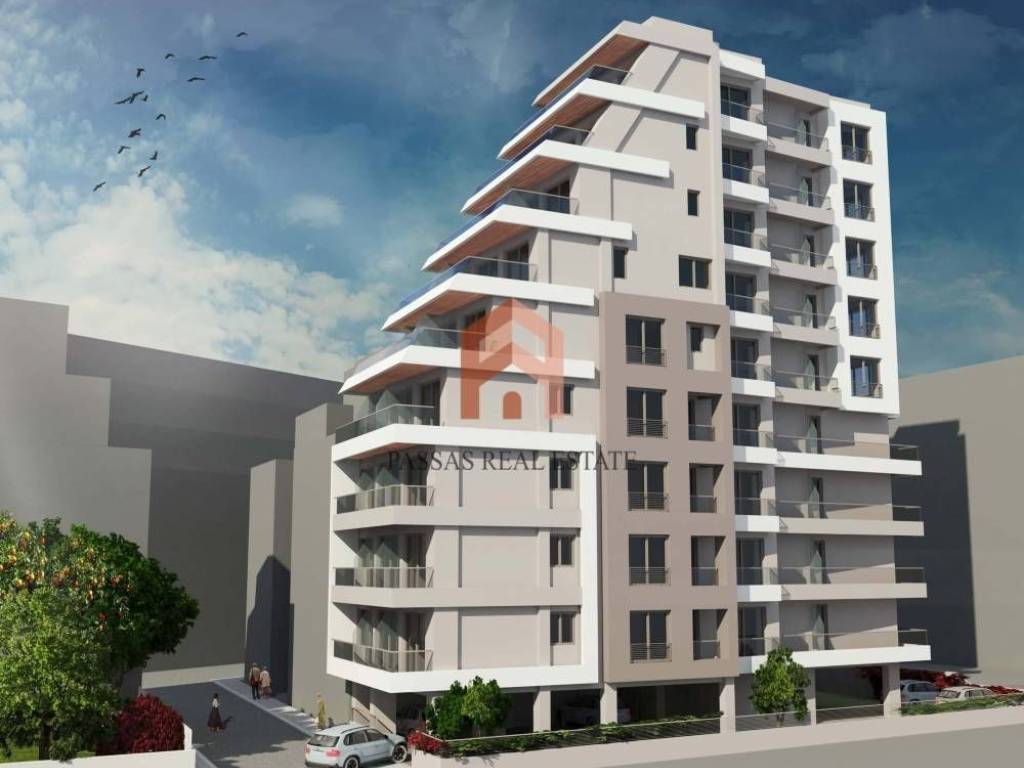 Πλαινήόψη οικοδομής.