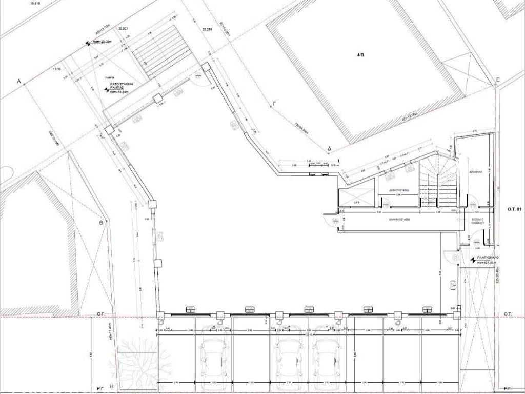 Forumland Real Estate, Parking space