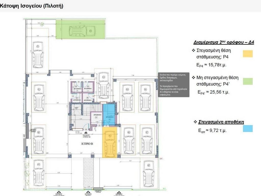 Forumland Real Estate, Κάτοψη ισογείου