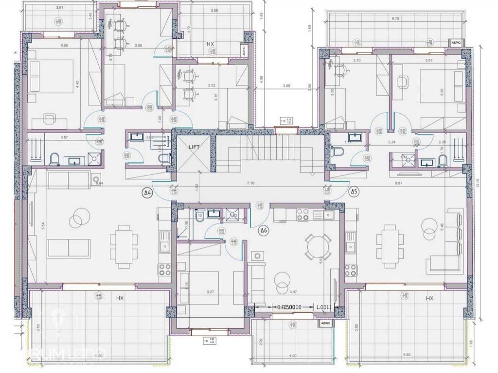 Forumland Real Estate, Κάτοψη 2ου ορόφου