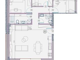 Forumland Real Estate, Κάτοψη Δ4  140,20τμ