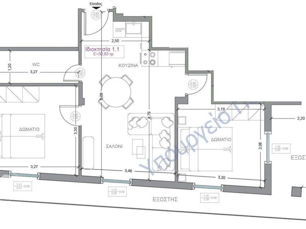 Forumland Real Estate, Κάτοψη διαμερίσματος