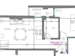 Forumland Real Estate, Κάτοψη  Δ3.2  46τμ