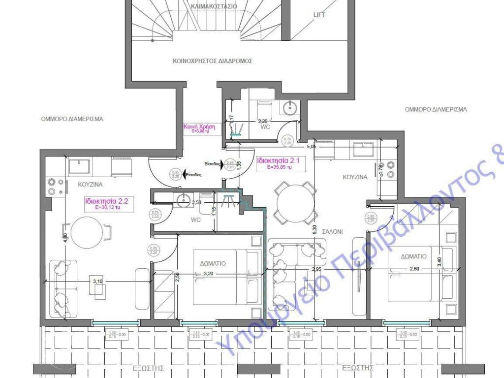 Forumland Real Estate, Κάτοψη ορόφου