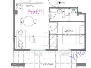 Forumland Real Estate, Κάτοψη  Δ2.2  47τμ