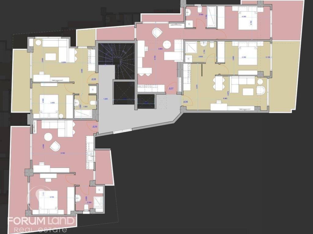 Forumland Real Estate, Κάτοψη 7ου ορόφου