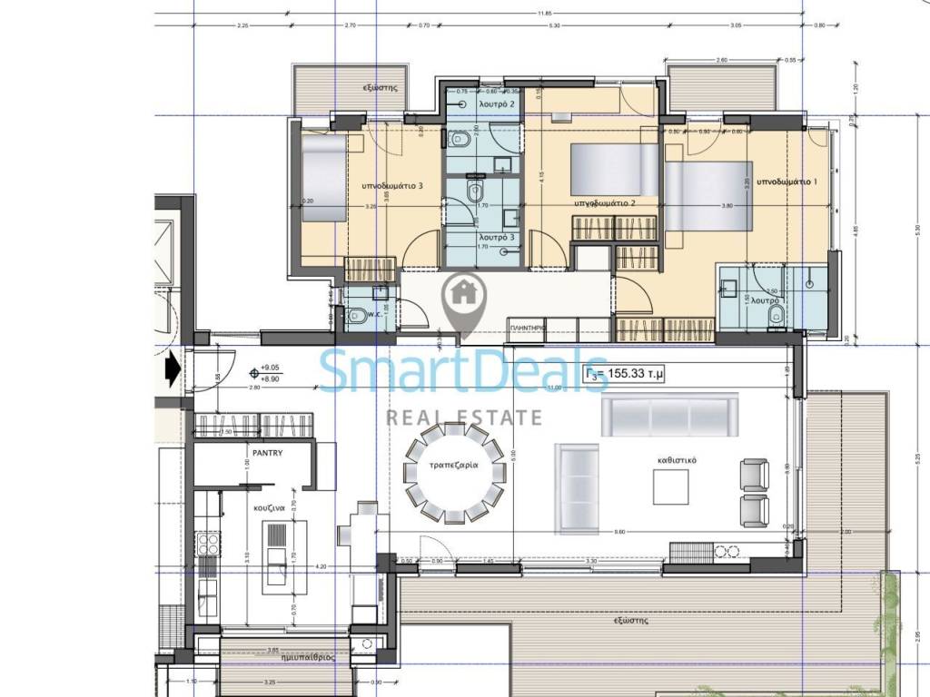 Εσωτερικοι χώροι