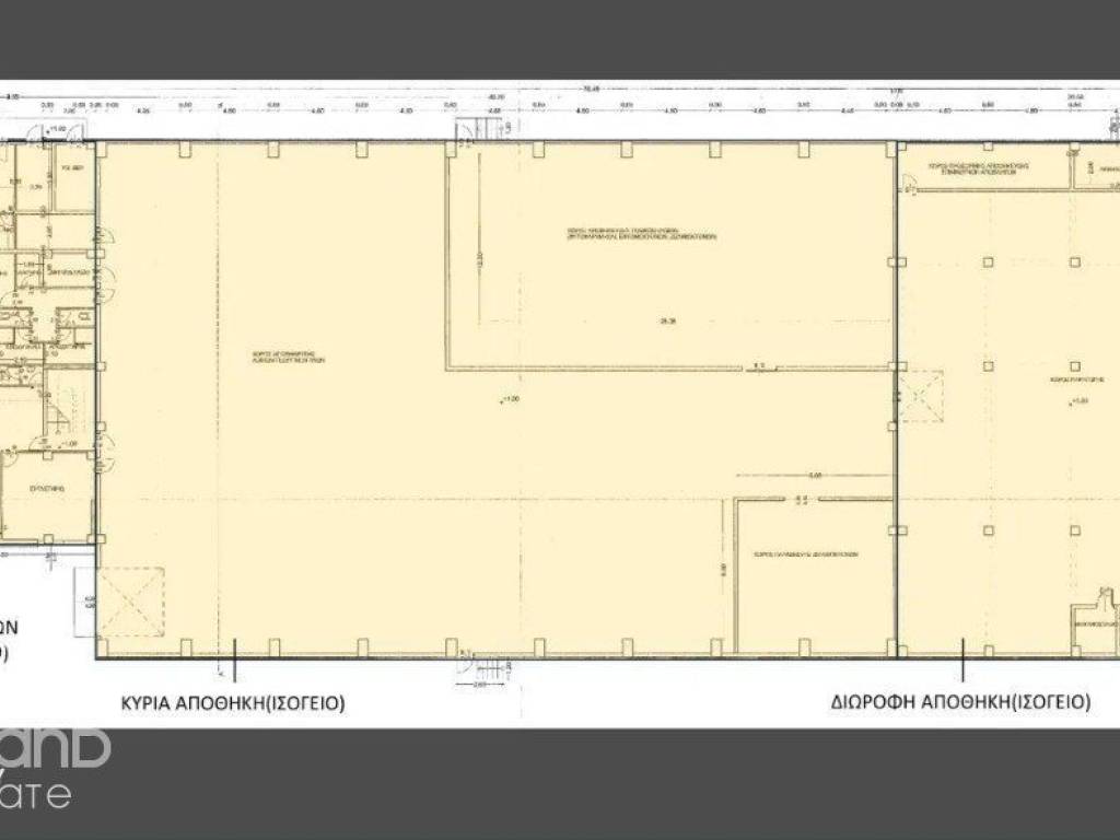Forumland Real Estate, Κάτοψη ισογείου