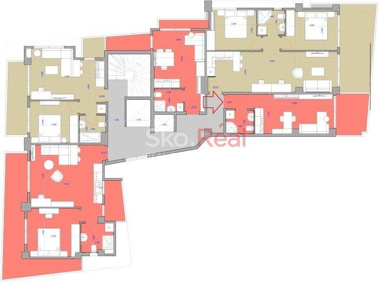 Κάτοψη 6ου ορόφου