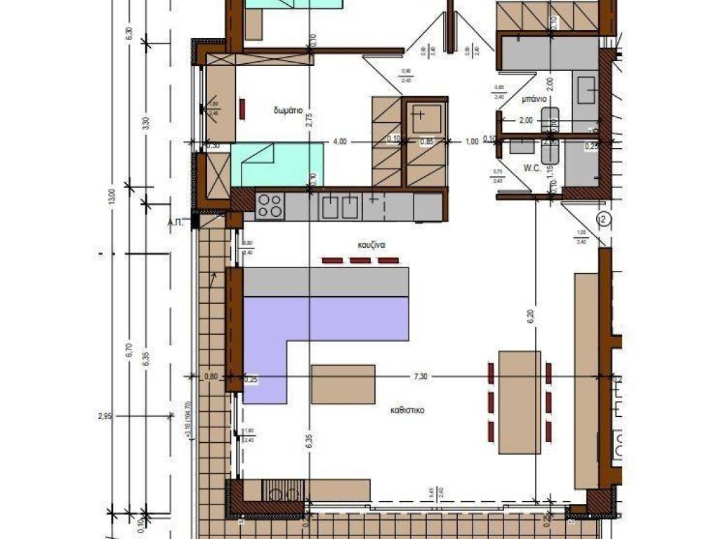 Forumland Real Estate, Κάτοψη διαμερίσματος