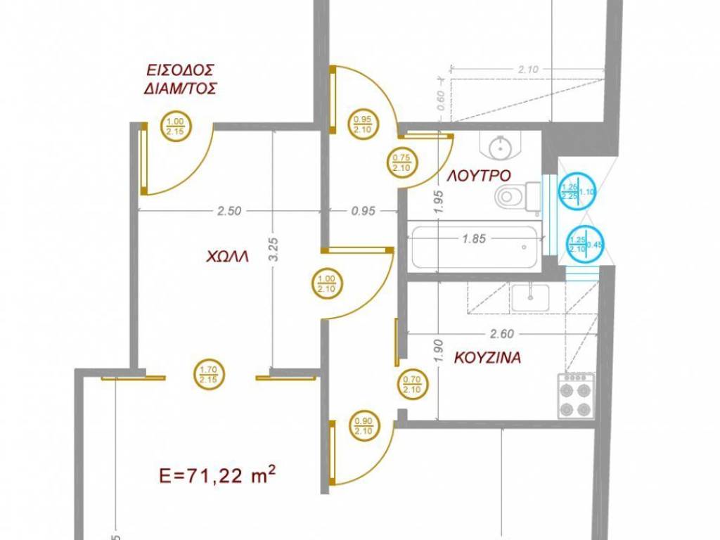 Εσωτερικοι χώροι