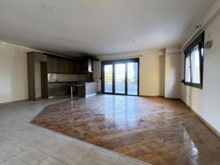 Καθιστικό και κουζίνα.