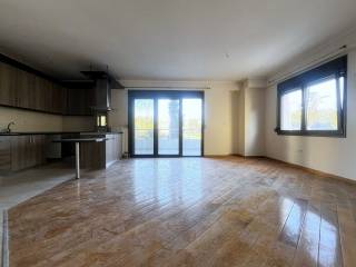 Καθιστικό και κουζίνα.