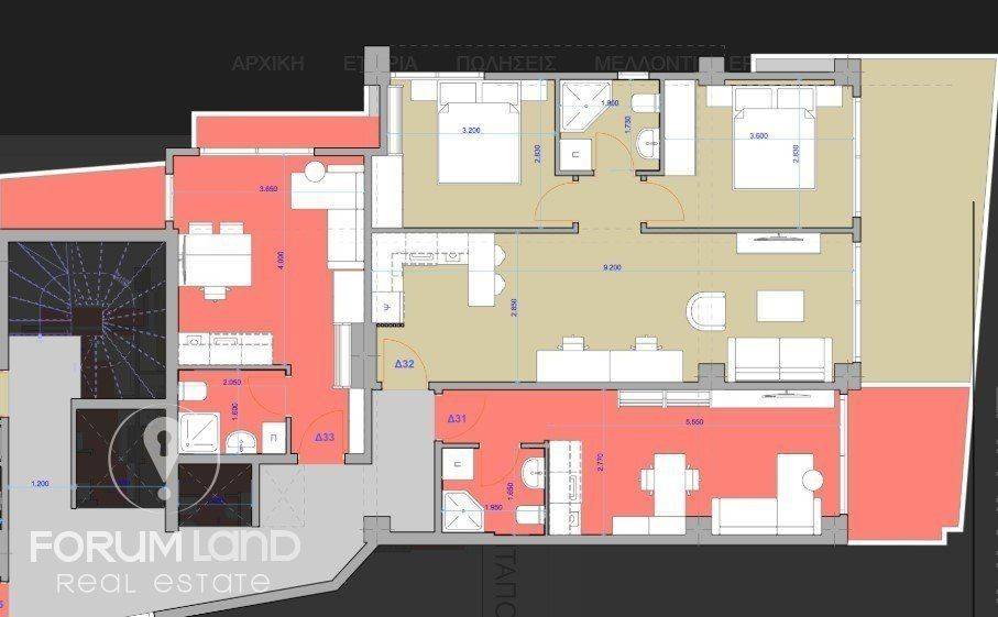 Forumland Real Estate, Κάτοψη ορόφου