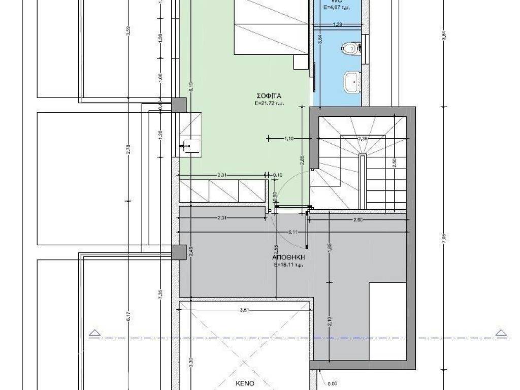 Forumland Real Estate, κάτοψη σοφίτας