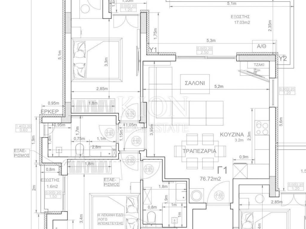 Εσωτερικοι χώροι