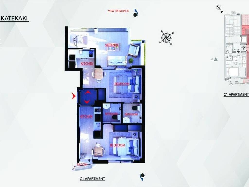 Apartment - Grekodom 63014|976798