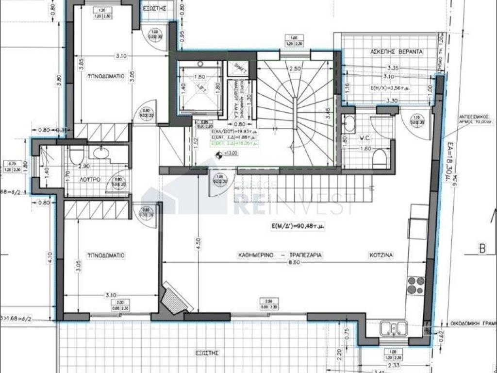 Εσωτερικοι χώροι