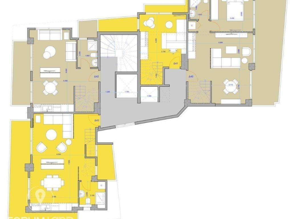 Forumland Real Estate, Κάτοψη 8ου ορόφου