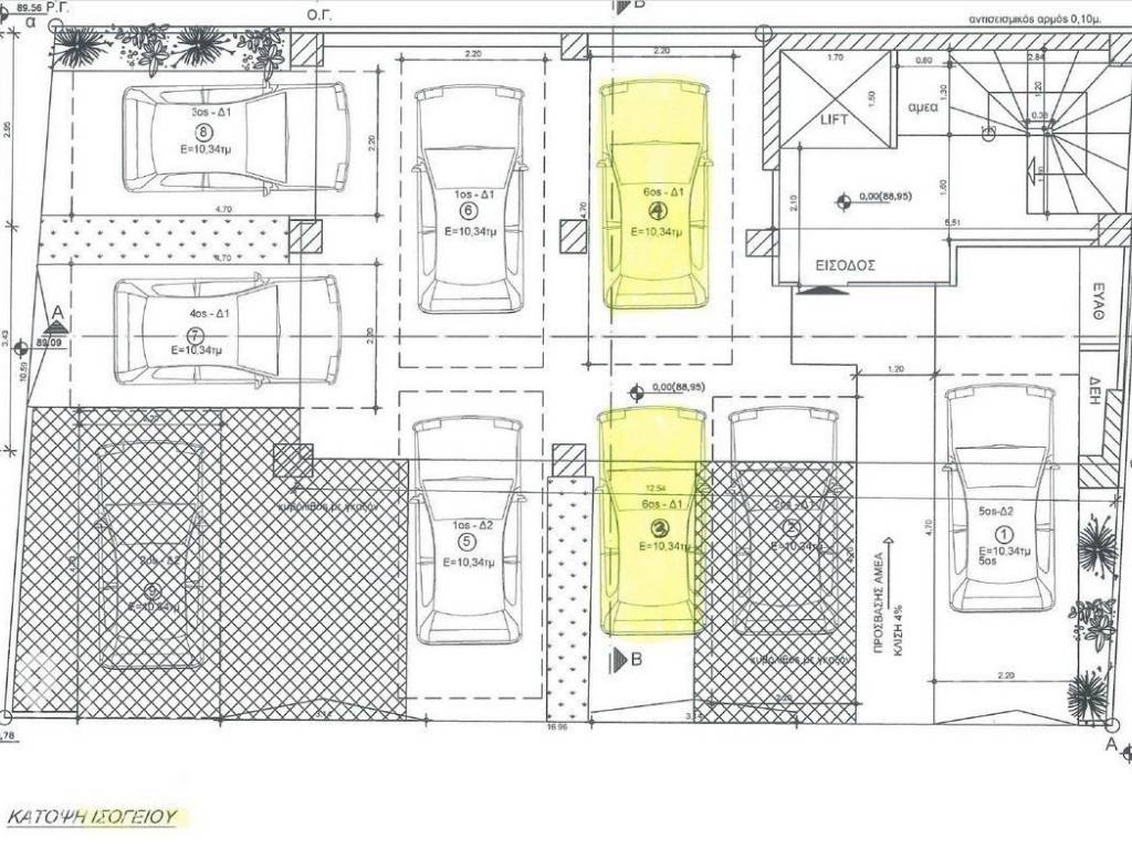 Forumland Real Estate, Κάτοψη ισογείου