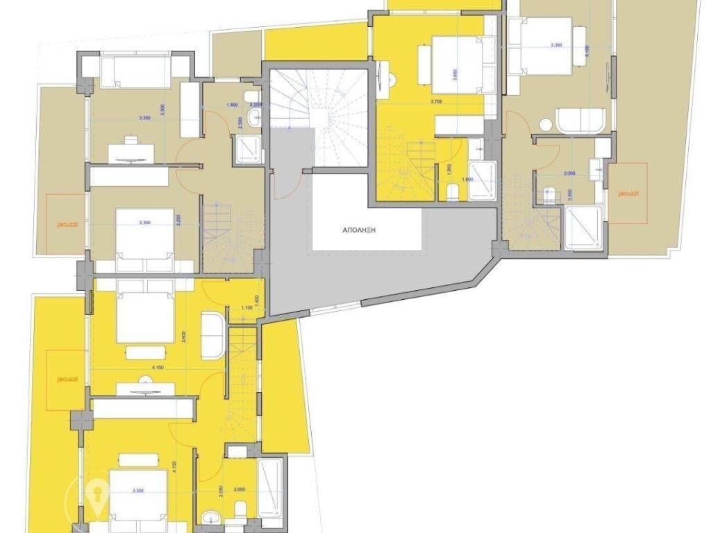 Forumland Real Estate, Κάτοψη 9ου ορόφου