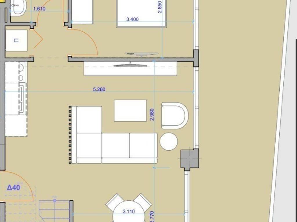 Forumland Real Estate, Κάτοψη Δ40 8ου διαμερίσματος