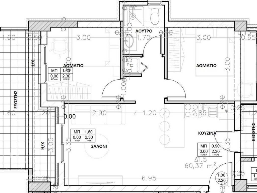 Forumland Real Estate, κάτοψη Δ1.5 1ου ορόφου