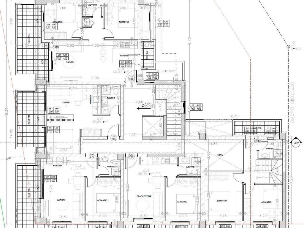 Forumland Real Estate, Κάτοψη ορόφου