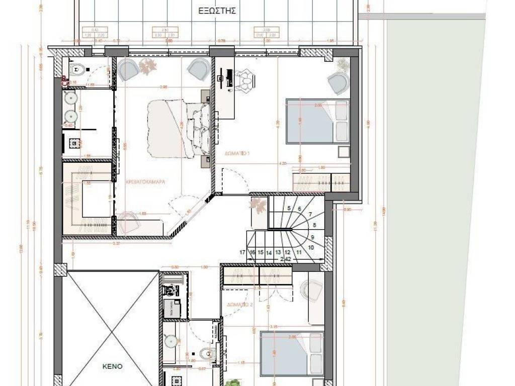 Forumland Real Estate, Κάτοψη ορόφου