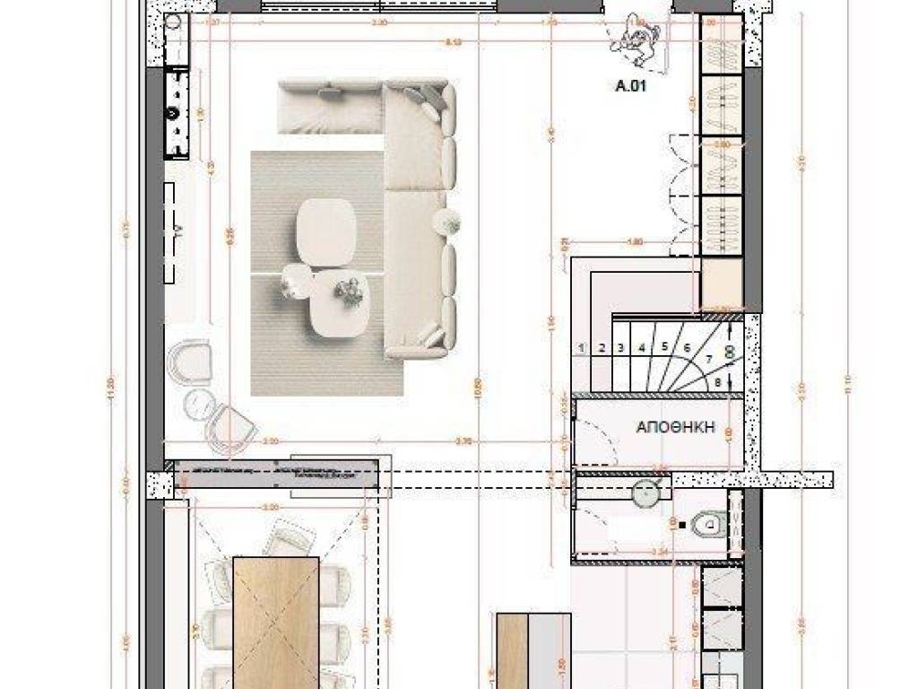 Forumland Real Estate, Κάτοψη ισογείου