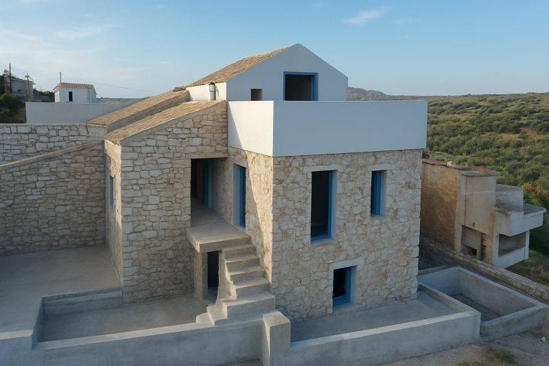 Exterior of the house