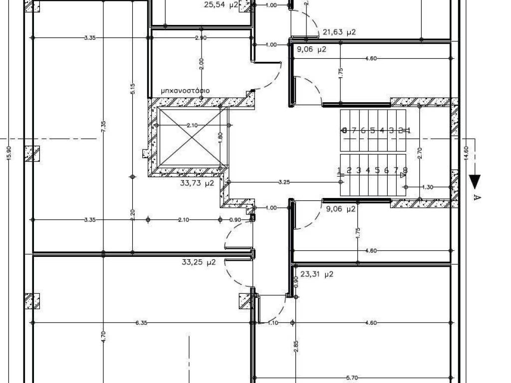 Forumland Real Estate, κάτοψη υπογείου
