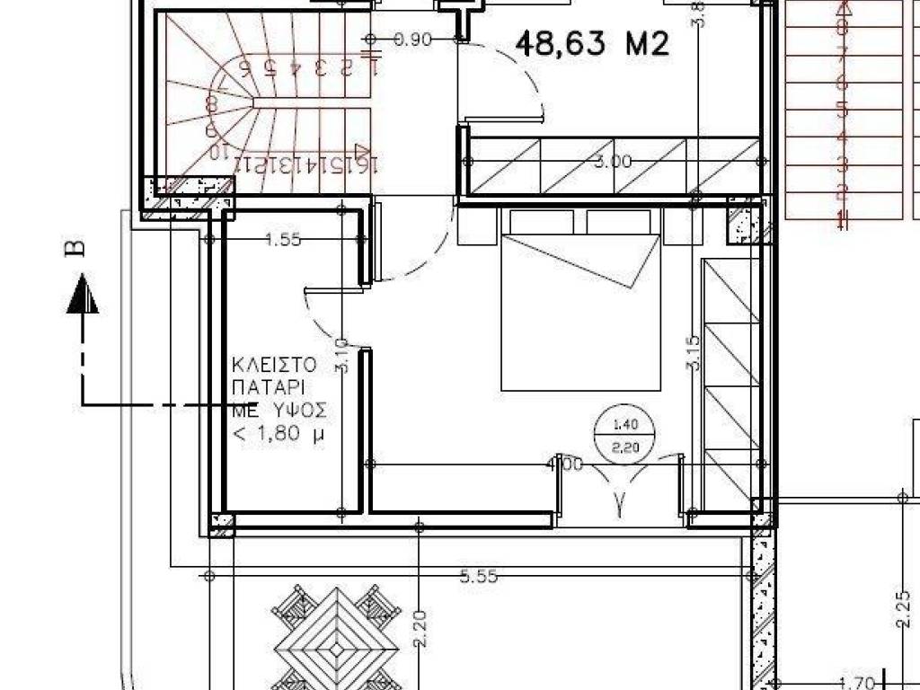 Forumland Real Estate, Κάτοψη Δ1 σοφίτας
